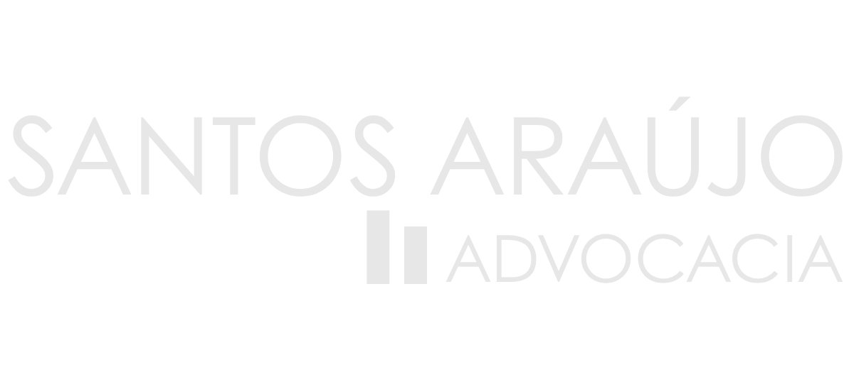 Logo Santos Araújo Advocacia Branca